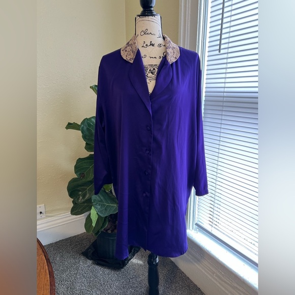 Victoria's Secret Purple Robe Intimates - Picture 1 of 9